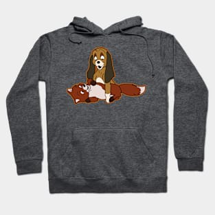 Fox and the Hound Hoodie